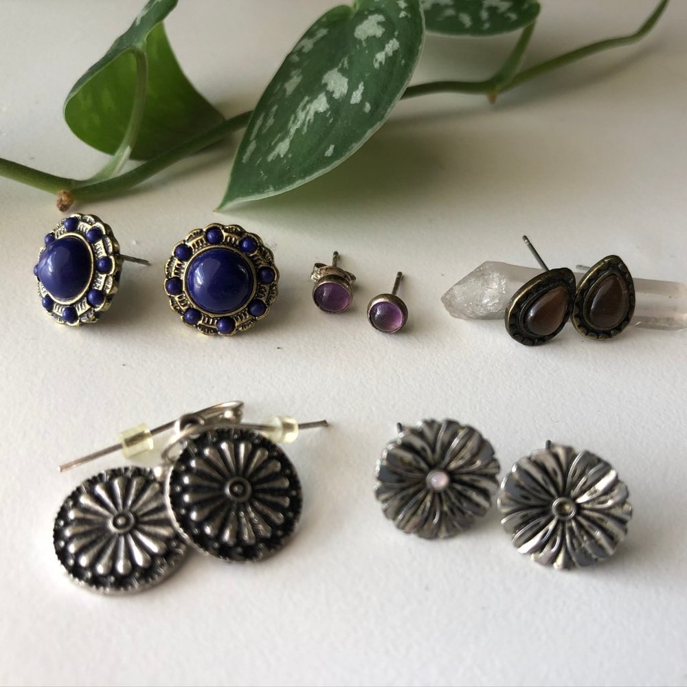 5 Pairs of Earrings
